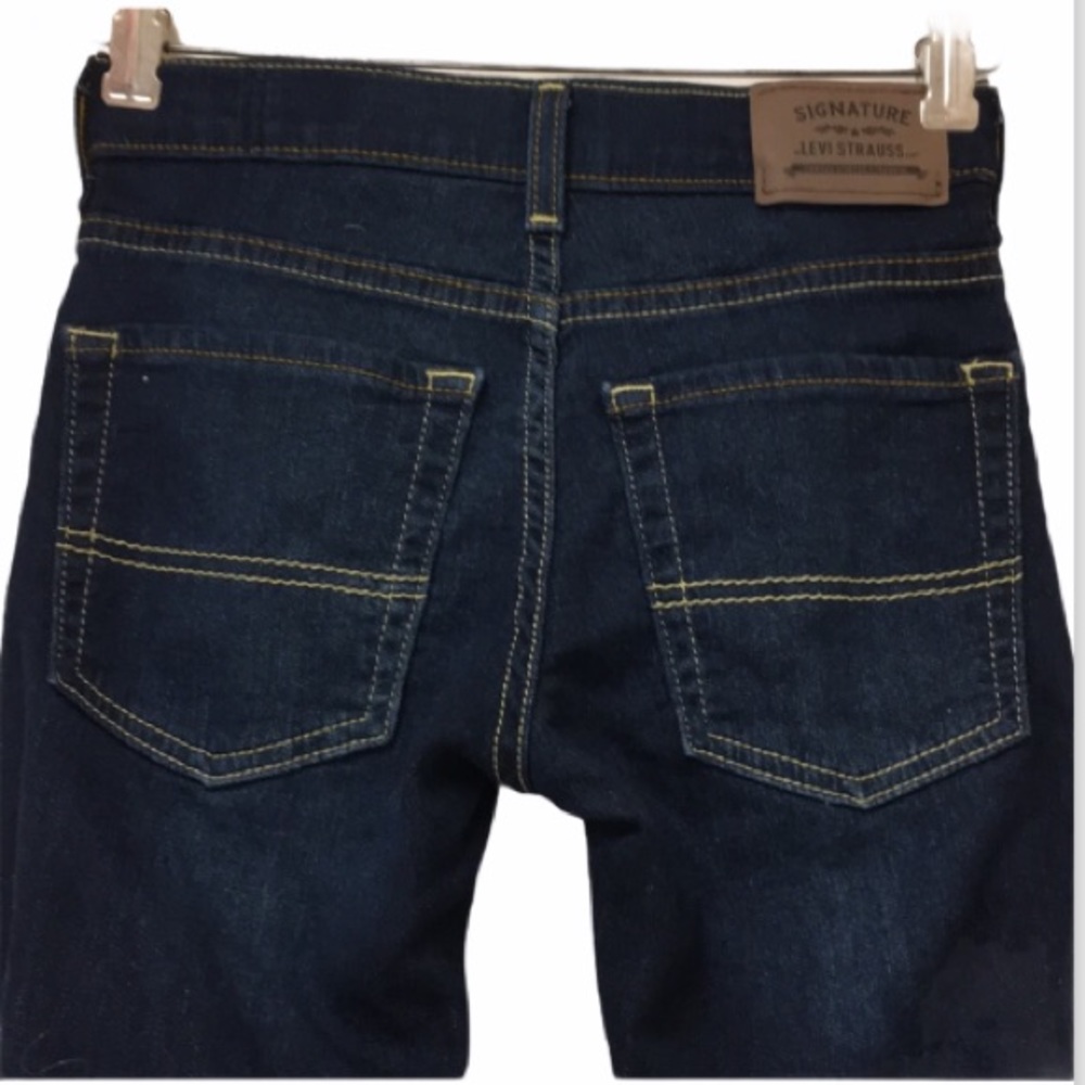 Levi’s EUC girls low rise dark wash skinny jeans